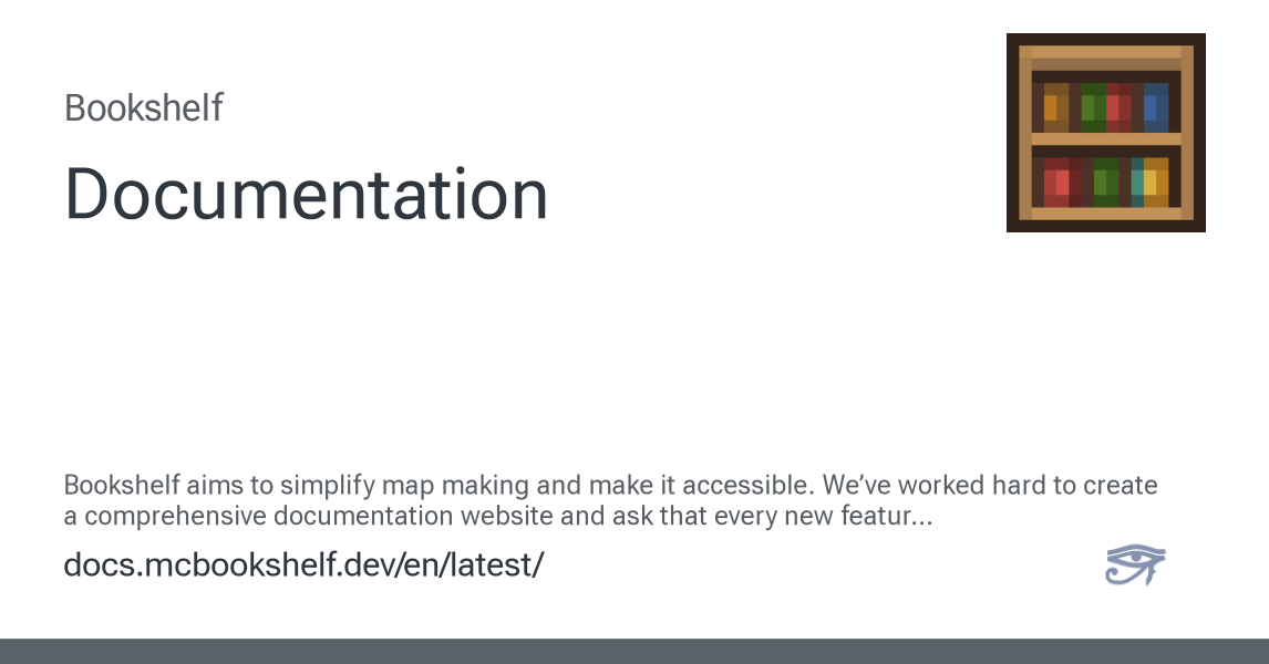Documentation - Bookshelf